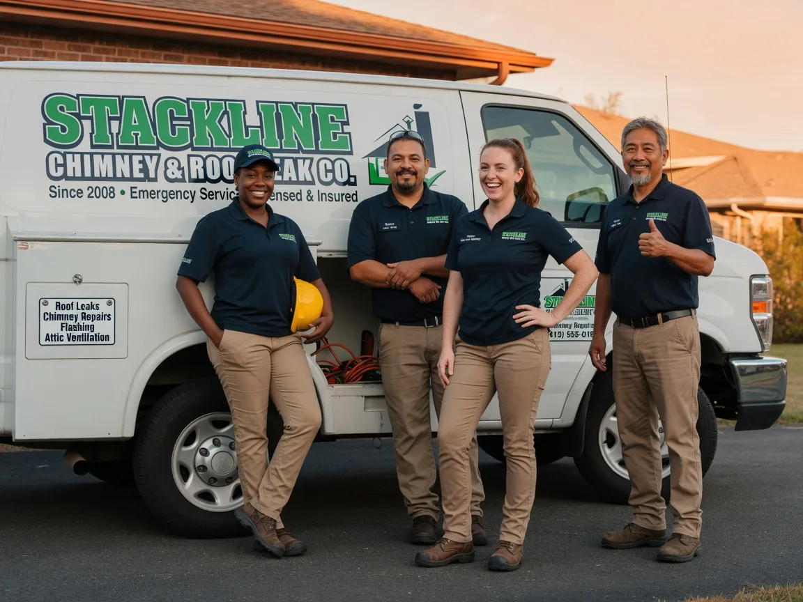 Chimney flashing repair company in Goshen, MA